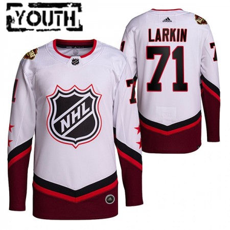 Kinder Eishockey Detroit Red Wings Trikot Dylan Larkin 71 2022 NHL All-Star Weiß Authentic